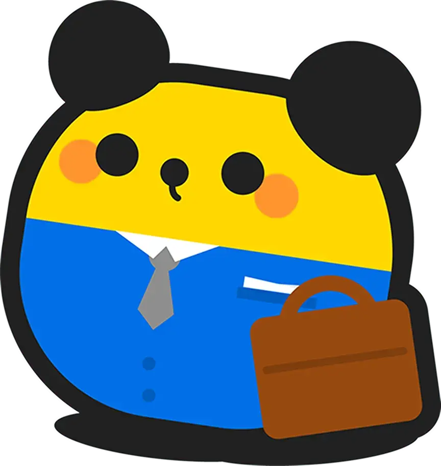 スーツを着たタイミン